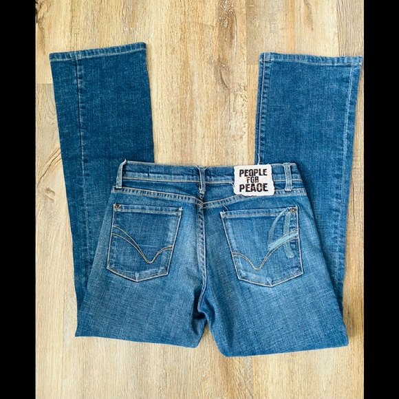 COPY - People for Peace ✌🏻 Denim Jeans - Picture 2 of 4